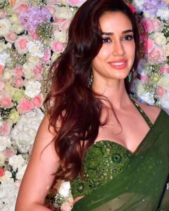 Disha Patani's Rs. 1.2 Lakh Green Saree Is Sexy