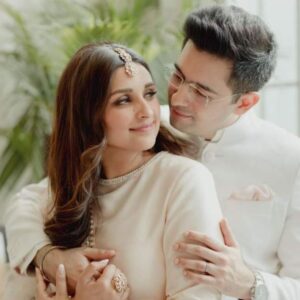 Parineeti Chopra and Raghav Chadha Engagement