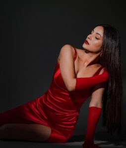 Shehnaaz Gill Breaks the Internet in a Rs. 17k red midi dress