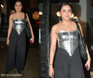 Tejasswi Prakash wears a metallic corset