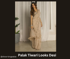 Palak Tiwari Looks Desi