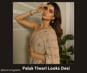 Palak Tiwari Looks Desi